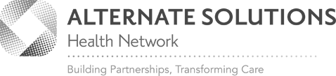 Alternate Solutions Health Network Logo Grayscale 