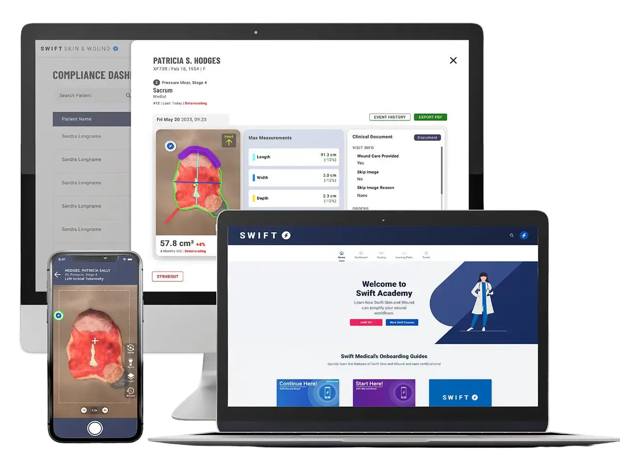 Swift Portal on Desktop - Swift Camera on Phone - Swift Academy on Laptop (1) 1