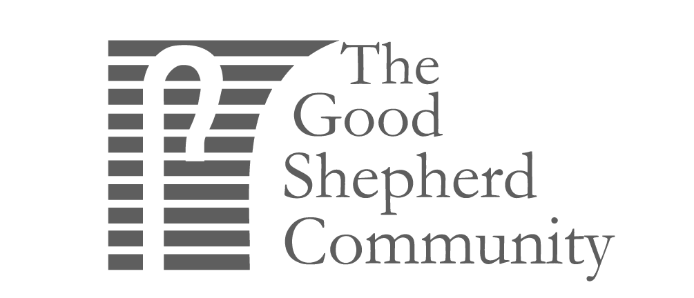 The Good Shepherd Community Logo - Grayscale